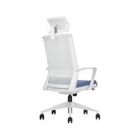 职员椅 高背办公椅 带头靠 灰框网布椅 Vaseat网布办公椅系列