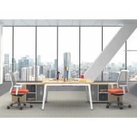 职员位 钢木职员位 配副柜 两人办公桌 伟瑞X50款工作位  可定制