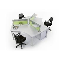 员工位 扇形员工位 组合桌 三人员工位 伟瑞KV款工作位  可定制