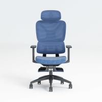 高背椅 人体工学椅 蓝色网 主管办公椅 JG臺湾佳廣办公椅