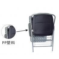 培训椅 折叠培训椅 写字板 折叠会议椅 JDFOCUS PP折叠塑钢椅