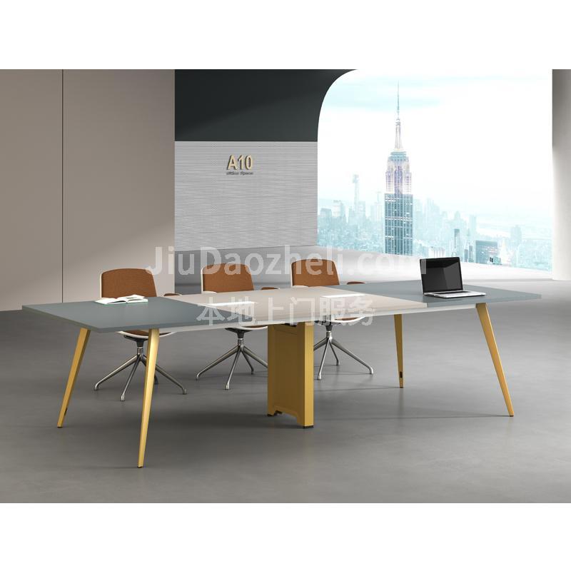 钢木会议桌 锥形脚 会议桌 会议洽谈桌 伟瑞A10款会议桌  可定制