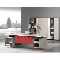 主管桌 钢木主管桌 方管V23钢架 经理办公桌 可定制