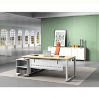 主管桌 钢木主管桌 扁管腿 经理办公桌 伟瑞3060款办公桌  可定制