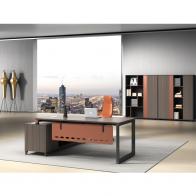 主管桌 钢木主管桌 回形腿 经理办公桌 伟瑞A55款办公桌  可定制