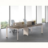 办公位 菱形脚 四人办公位 职员办公桌 伟瑞3590款工作位  可定制