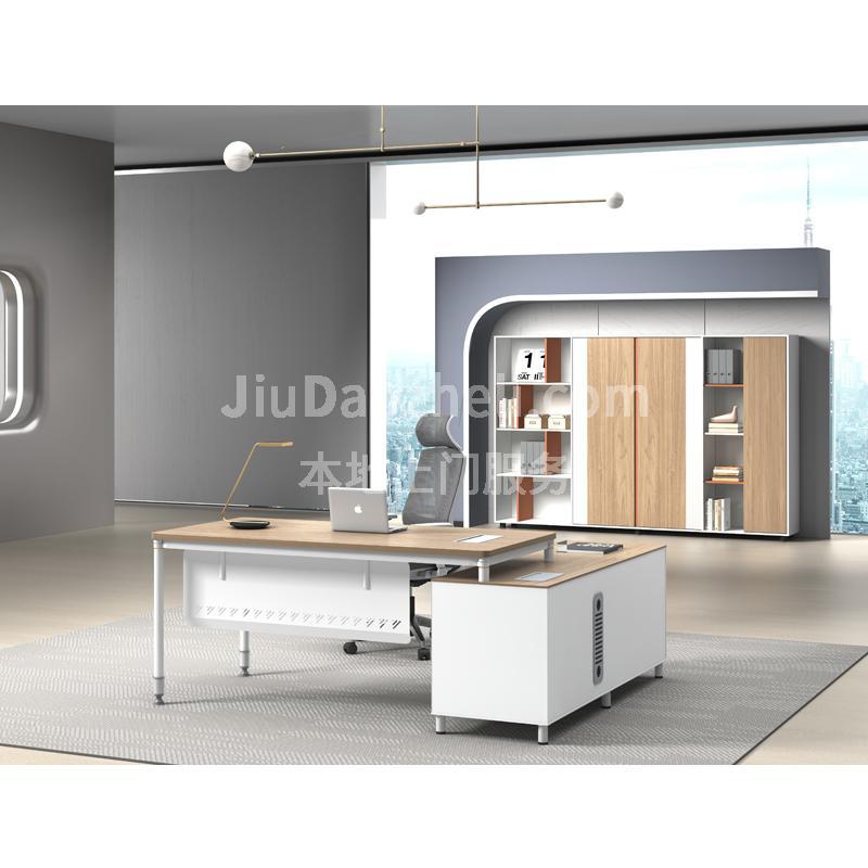 主管桌 钢木主管桌 细圆管 经理办公桌 伟瑞B42款办公桌  可定制