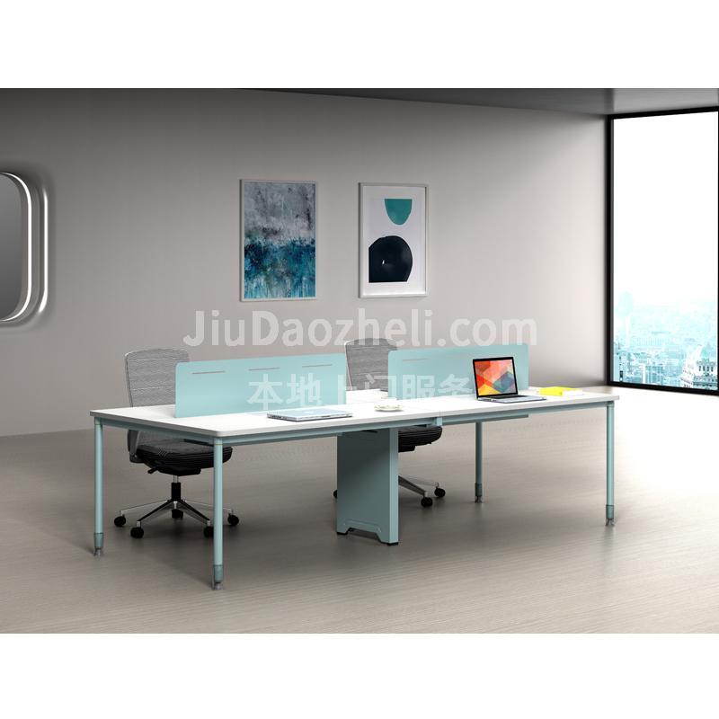 职员位 职员办公桌 四人位  钢木职员位 伟瑞B42款工作位  可定制