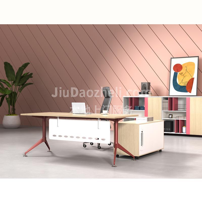主管桌 钢木主管桌 活副柜 经理办公桌 伟瑞A63款办公桌  可定制