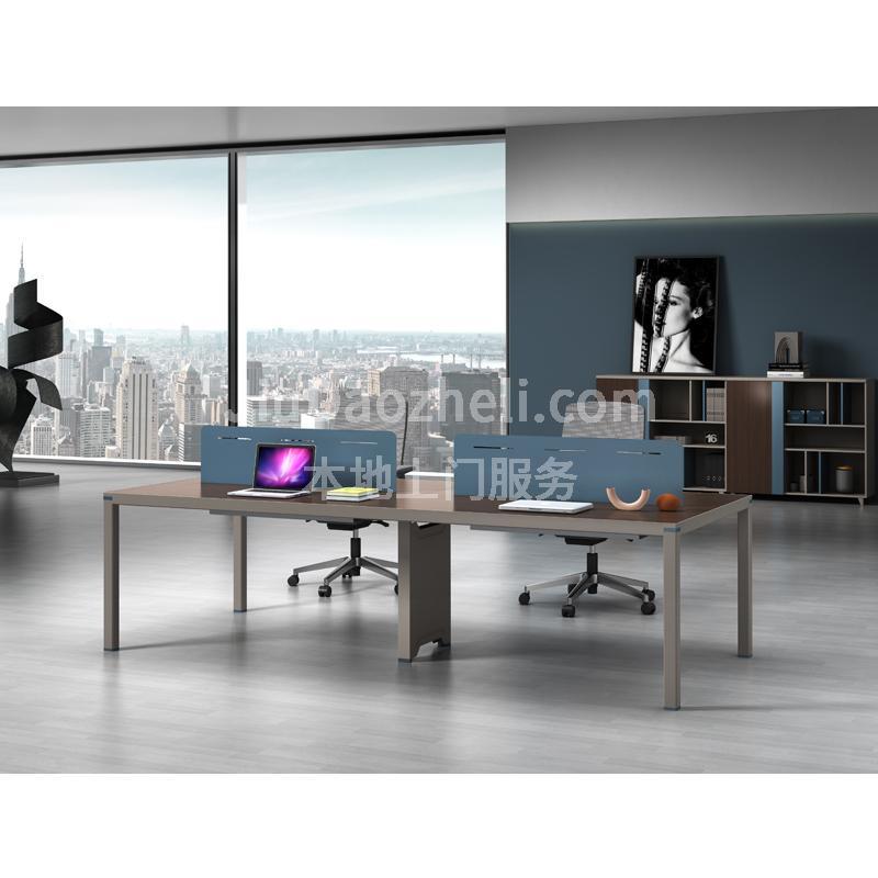 职员位 四人办公位 员工桌 钢木职员位 伟瑞B55款工作位 可定制