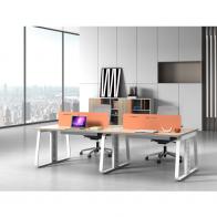 办公位 钢木员工位 职员桌 四人员工位 伟瑞FL款工作位  可定制