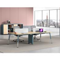 四人工作位 L形工作位 钢木 矩形工作位 伟瑞Q5款工作位  可定制