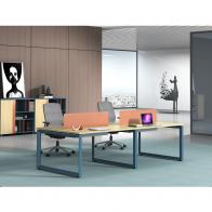 办公位 四人办公位 职员桌 钢木办公位 伟瑞B5款工作位  可定制