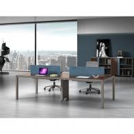 职员位 四人办公位 员工桌 钢木职员位 伟瑞B55款工作位 可定制