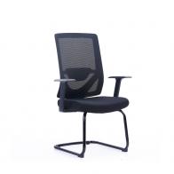 会议椅 弓形访客椅 洽谈椅 网布会议椅 广东ST网布办公椅