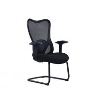 会议椅 洽谈访客椅 弓形椅 弓形网布椅 广东ST网布办公椅