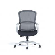 职员椅 中背职员椅 弹力靠 灰框网布椅 广东ST网布办公椅