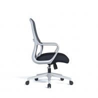 职员椅 中背职员椅 弹力靠 灰框网布椅 广东ST网布办公椅