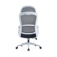 职员椅 高背职员椅 弹力靠 灰框网布椅 广东ST网布办公椅