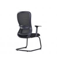 会议椅 网布访客椅 弓形椅 弓形网布椅 广东ST网布办公椅