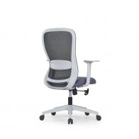 职员椅 中背职员椅 员工椅 灰框网布椅 广东ST网布办公椅