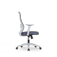 职员椅 中背职员椅 员工椅 灰框网布椅 广东ST网布办公椅