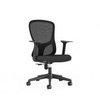 职员椅 中背职员椅 职员椅 灰框网布椅 广东ST网布办公椅