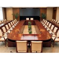 会议桌 实木会议桌 全油漆 行政会议桌 WoSen颂典传统会议桌