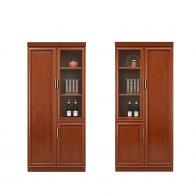 八门文件柜 FMK书柜 3.6米胡桃木书柜 WoSen颂典木饰面文件柜
