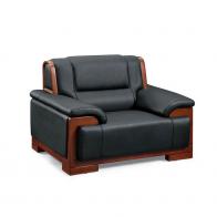 办公沙发 三人办公沙发 三人行政沙发 WoSen颂典传统办公沙发