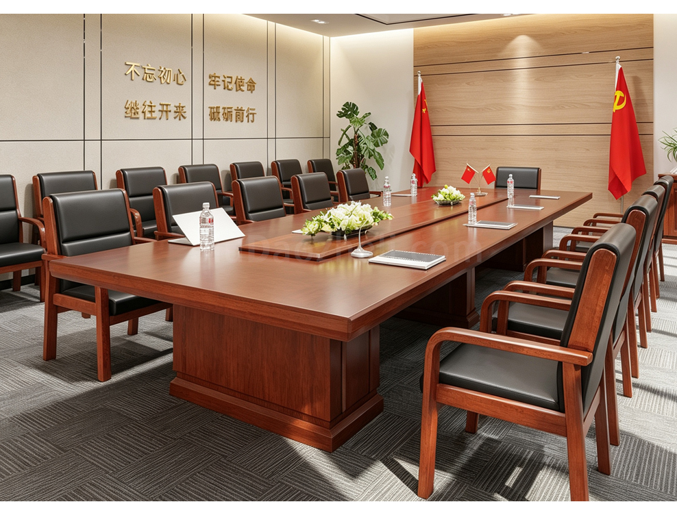 南京会议桌/南京实木会议桌/FP-9C款豪华大会议桌