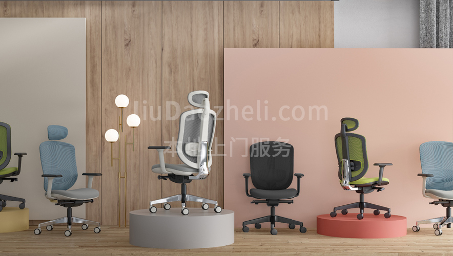 南京办公椅JD-MK015S6,南京网布办公椅